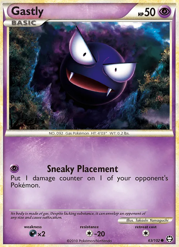 Gastly (Triumphant #63/102)