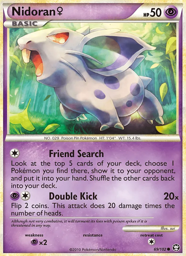 Nidoran ♀ (Battaglie Trionfali #69/102)