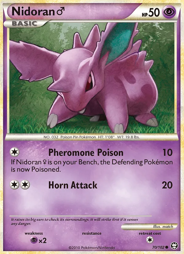 Nidoran ♂ (Triumphant #70/102)