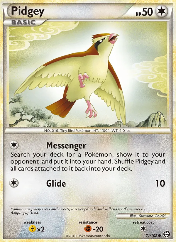 Pidgey (Triumphant #71/102)