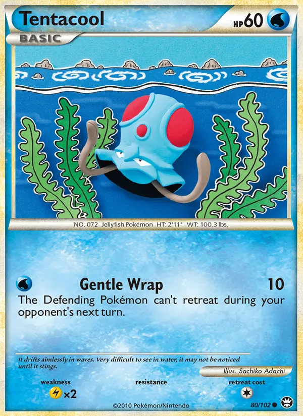 Tentacool (Triumphant #80/102)