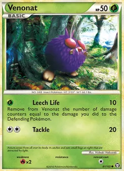 Venonat (Triumphant #81/102)