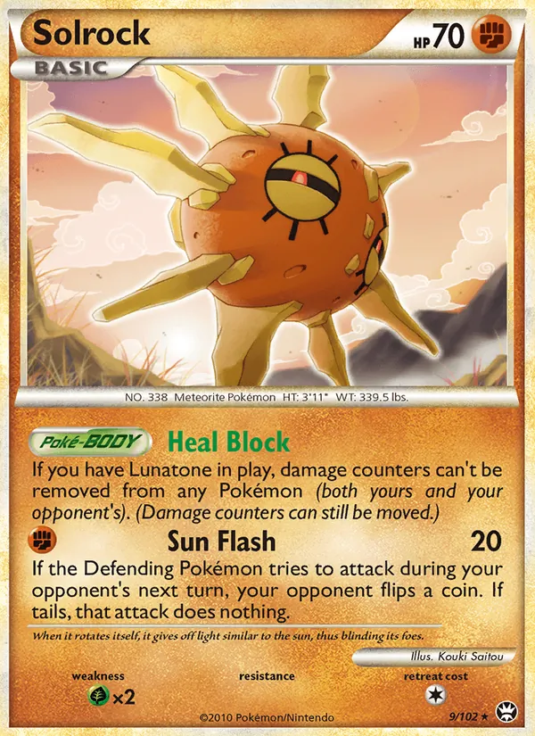 Solrock (Battaglie Trionfali #9/102)