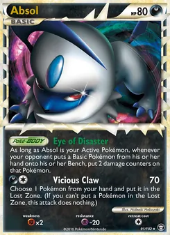 Absol (Triumphant #91/102)