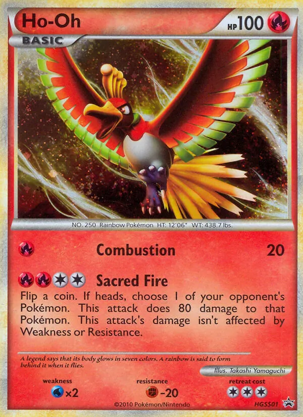 Ho-Oh (HGSS Promo #HGSS01/25)