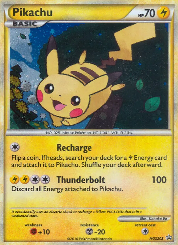 Pikachu (HGSS Promo #HGSS03/25)