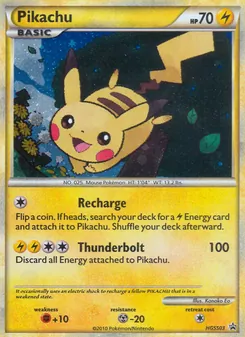 Pikachu (HGSS Black Star Promos #HGSS03/25)