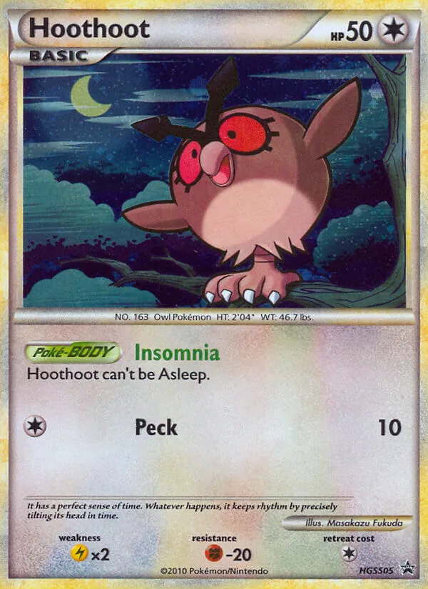 Hoothoot (HGSS Promo #HGSS05/25)