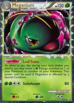 Meganium (HGSS Black Star Promos #HGSS08/25)