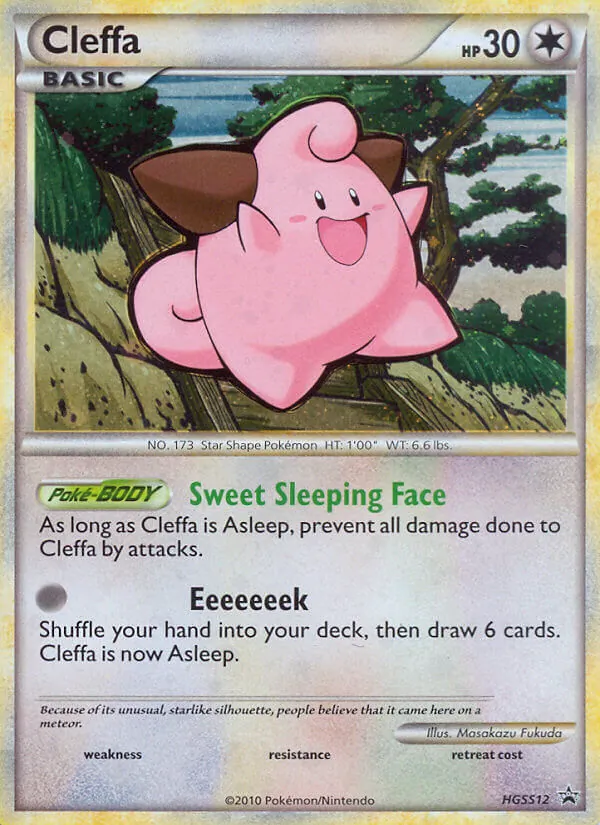 Cleffa (HGSS Promo #HGSS12/25)