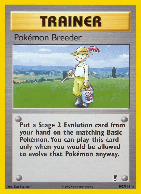 Pokémon Breeder (Legendary Collection #102/110)
