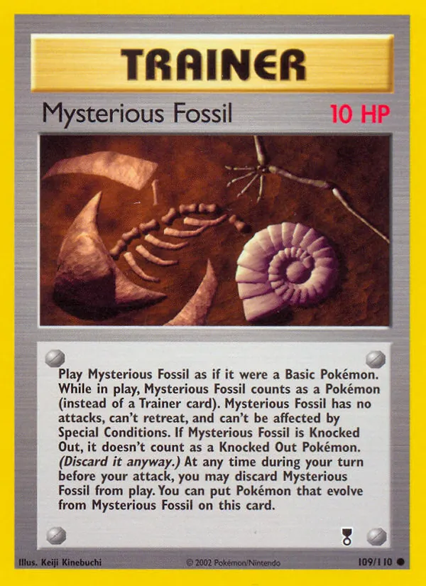 Mysterious Fossil (Legendary Collection #109/110)
