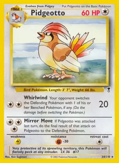 Pidgeotto (Legendary Collection #34/110)
