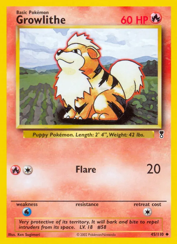 Growlithe (Legendary Collection #45/110)