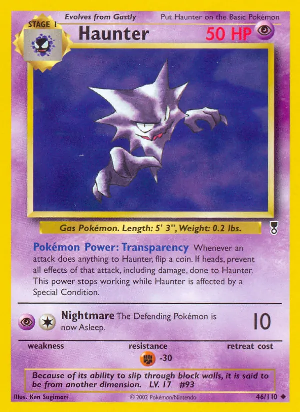 Haunter (Legendary Collection #46/110)