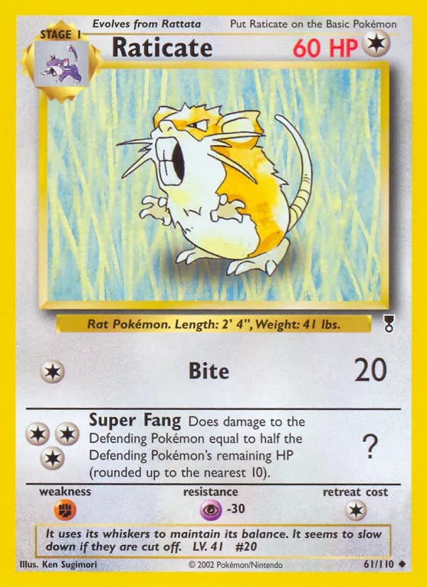 Raticate (Legendary Collection #61/110)