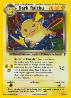 Dark Raichu (Legendary Collection #7/110)