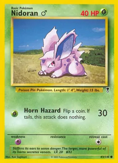 Nidoran ♂ (Legendary Collection #83/110)