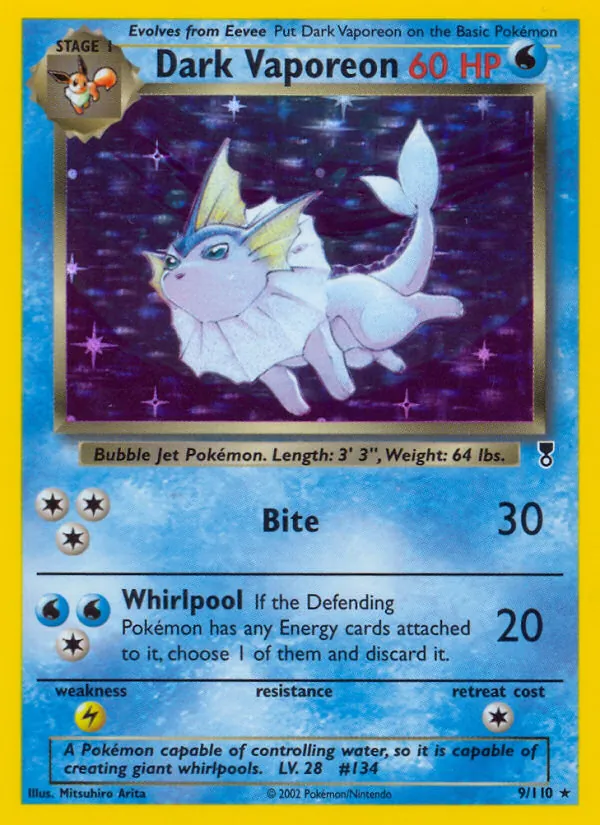 Dark Vaporeon (Legendary Collection #9/110)