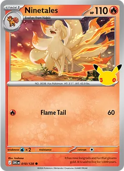 Ninetales (30th Celebration #010/128)