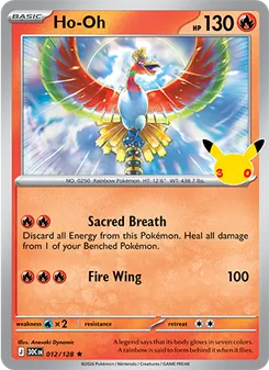 Ho-Oh (30th Celebration #012/128)