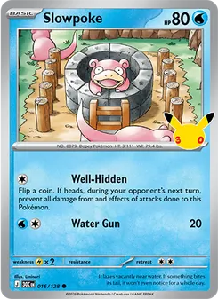Slowpoke (30th Celebration #016/128)