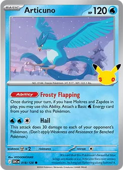 Articuno (30th Celebration #018/128)