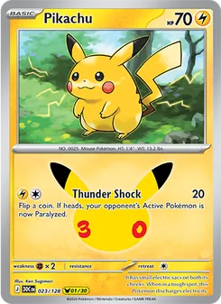 Pikachu (30th Celebration #023/128)