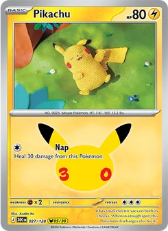 Pikachu (30th Celebration #027/128)