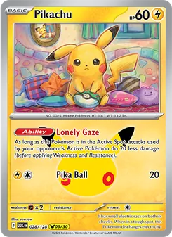 Pikachu (30th Celebration #028/128)