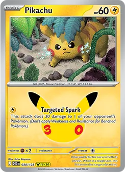Pikachu (30th Celebration #038/128)