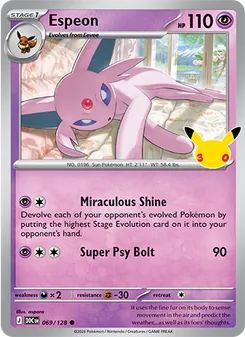 Espeon (30th Celebration #069/128)