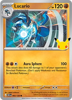 Lucario (30th Celebration #083/128)