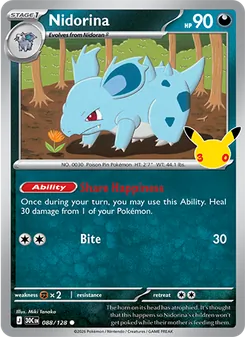 Nidorina (30th Celebration #088/128)