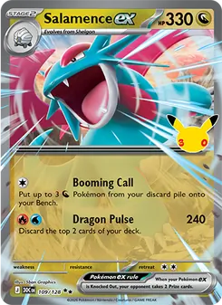 Salamence ex (30th Celebration #109/128)