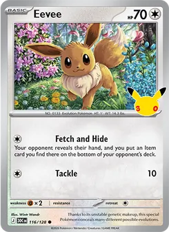 Eevee (30th Celebration #116/128)