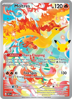 Moltres (30th Celebration #130/128)