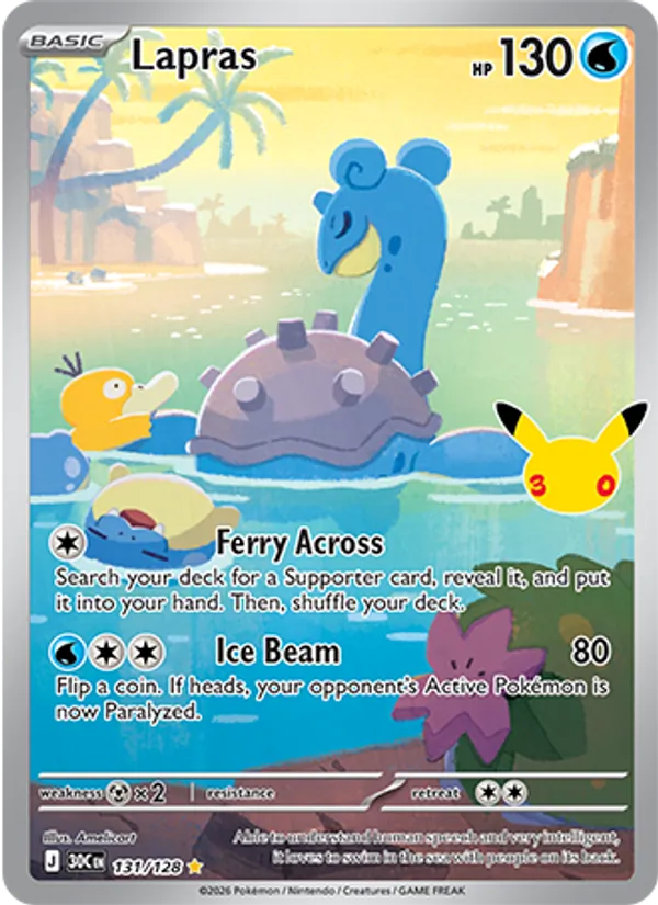 Lapras (30th Celebration #131/128)