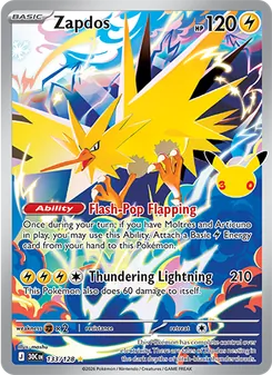 Zapdos (30th Celebration #133/128)
