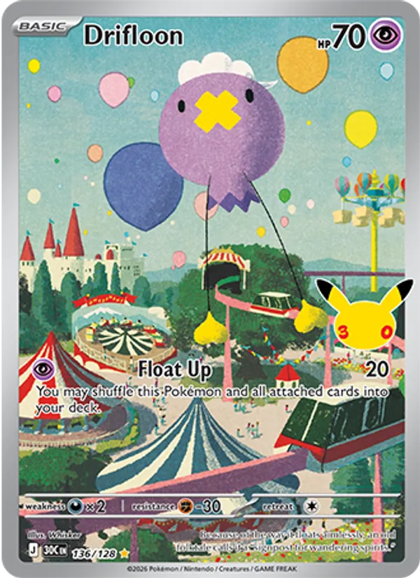 Drifloon (30th Celebration #136/128)