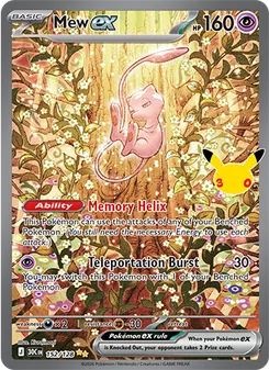 Mew ex (30th Celebration #152/128)