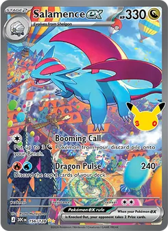 Salamence ex (30th Celebration #156/128)