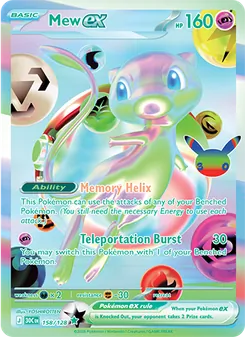 Mew ex (30th Celebration #158/128)