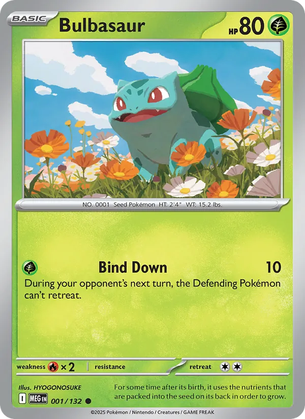 Bulbasaur (Mega Evolution #001/132)