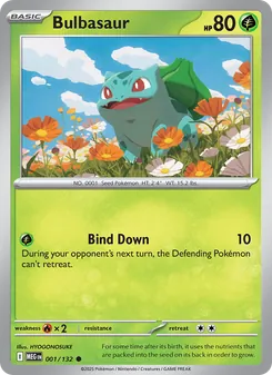 Bulbasaur (Mega Evolution #001/132)