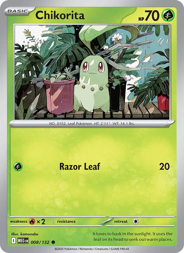 Chikorita (Mega Evolution #008/132)