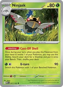 Ninjask (Mega Evolution #017/132)