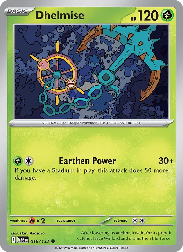 Dhelmise (Mega Evolution #018/132)