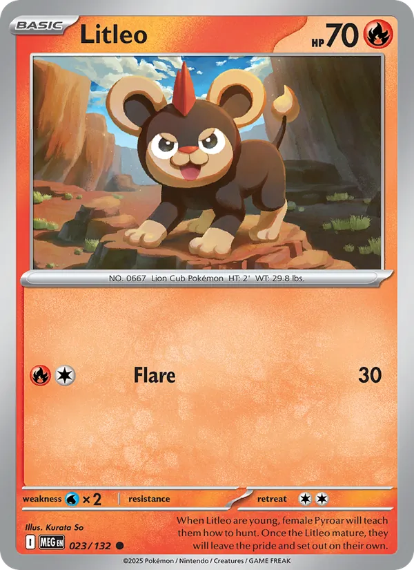 Litleo (Mega Evolution #023/132)