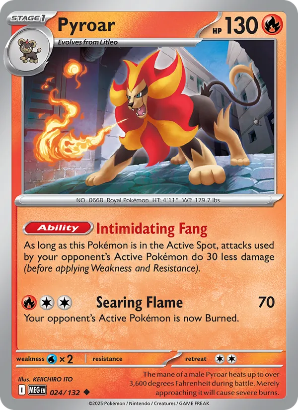 Pyroar (Mega Evolution #024/132)